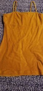 Mustard Corduroy Dress